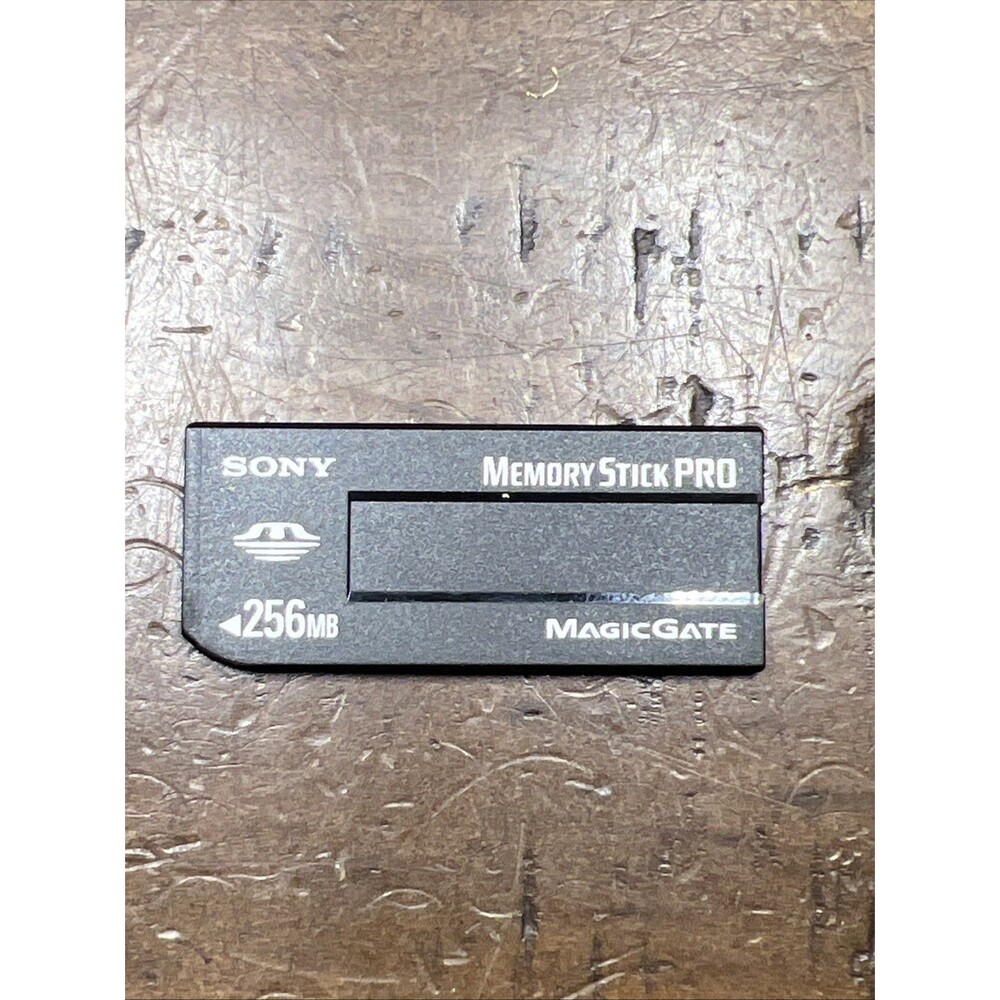 SONY MEMORY PRO STICK 256MB CARD MSX-256S MAGICGATE DIGITAL CAMERA CAMCORDER